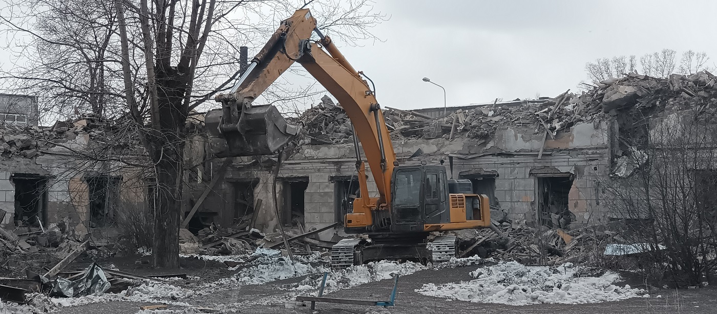 Демонтажные работы, услуги спецтехники в Чайковском