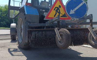 Услуги дорожной щетки на базе МТЗ - Березники, заказать или взять в аренду