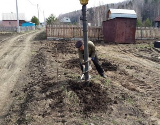 Бурение ям и отверстий в грунте - услуги бурояма и бензобура стоимость услуг и где заказать - Пермь