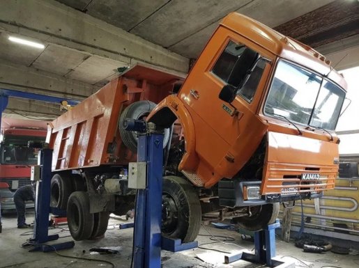 Ремонт самосвалов (кузов, ходовая, двигатель) стоимость ремонта и где отремонтировать - Пермь