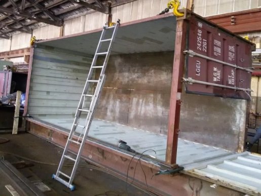 Ремонт сухогрузных и рефрижераторных контейнеров стоимость ремонта и где отремонтировать - Пермь