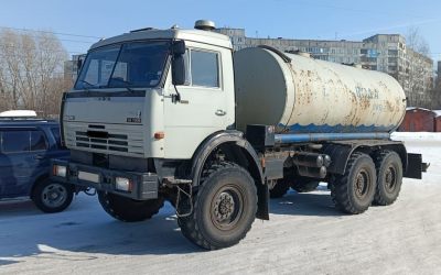 Цистерна-водовоз на базе Камаз - Соликамск, заказать или взять в аренду