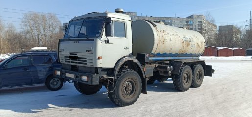 Цистерна Цистерна-водовоз на базе Камаз взять в аренду, заказать, цены, услуги - Соликамск