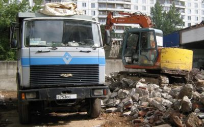 Вывоз строительного мусора, погрузчики, самосвалы, грузчики - Пермь, цены, предложения специалистов