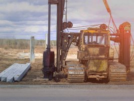 Забивка свай стоимость услуг и где заказать - Пермь